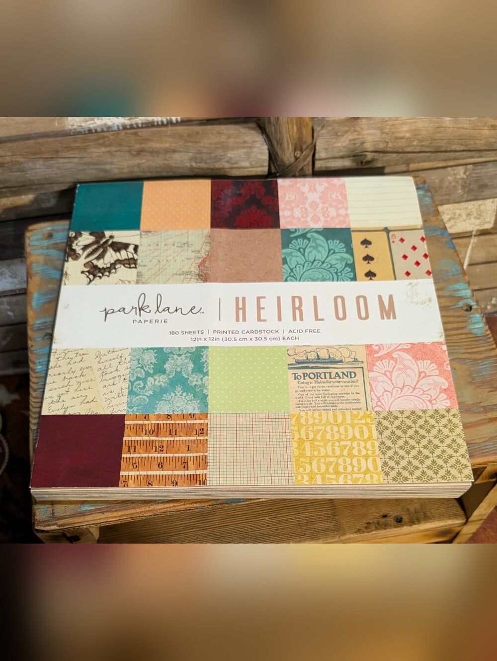 Parklane Paperie Heirloom Acid Free Scrapbook Paper